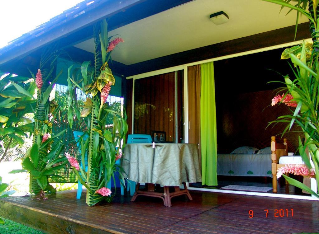 Tauhanihani Village Lodge La Vague Bleue Teahupoo Habitación foto