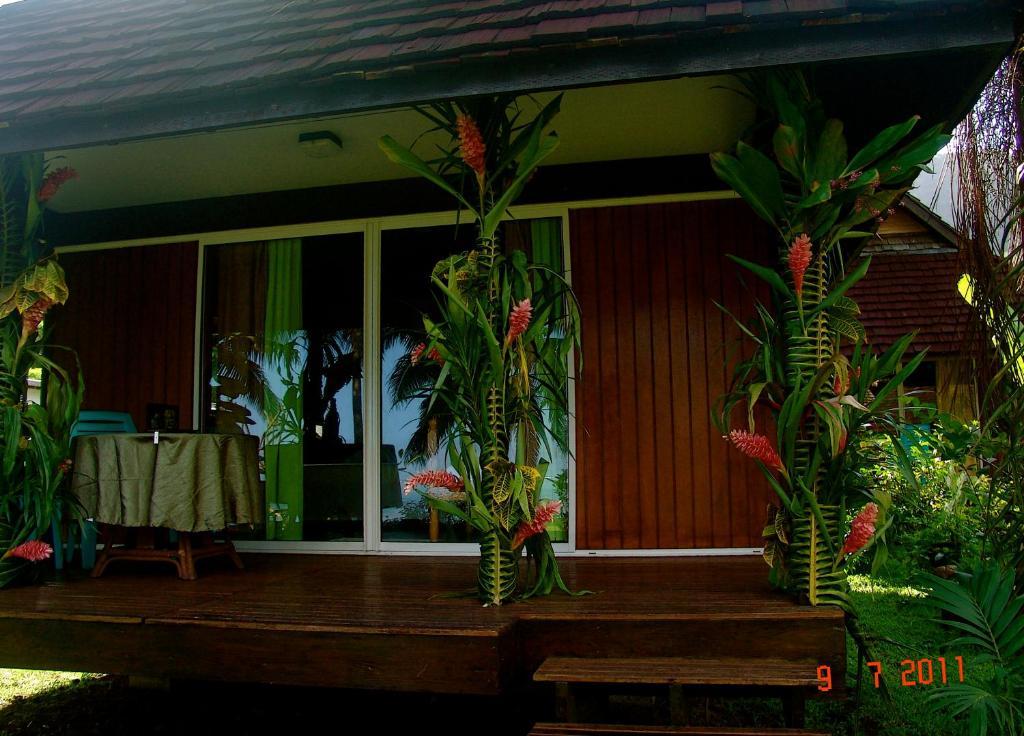 Tauhanihani Village Lodge La Vague Bleue Teahupoo Exterior foto